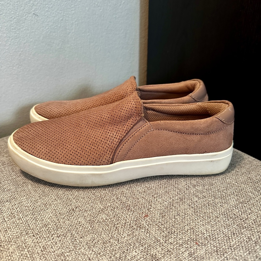 Dr. Scholl's Mauve Slip-On Shoes